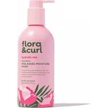 Flora & Curl Rose Water Molasses Moisture Mask Hydratační maska 300 ml