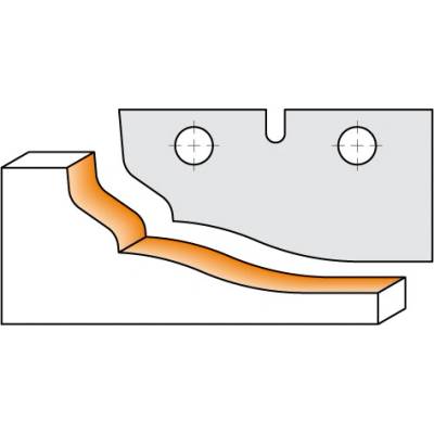 CMT Orange Tools CMT Nůž pro C694012 - pár žiletek E 50x25x2mm