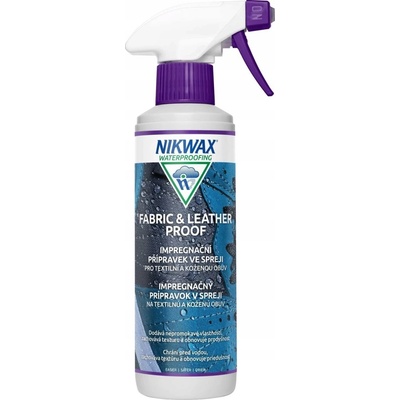 Nikwax Impregnace na obuv Látka a Kůže 300 ml
