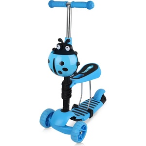 Chipolino Детски скутер 2 в 1 Chipolino - Киди Ево, син (DSKIE0202BL) Тротинетка, скутер