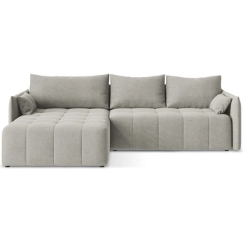 makamii Светлосив разтегателен ъглов диван с място за съхранение (ляв ъгъл) Moku - Makamii (MOKU_LCF_41_P1_C6)