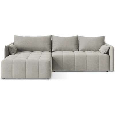 makamii Светлосив разтегателен ъглов диван с място за съхранение (ляв ъгъл) Moku - Makamii (MOKU_LCF_41_P1_C6)