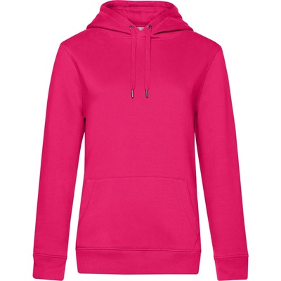 B&C mkina QUEEN Hooded s kapucí dámská Purpurová růžová
