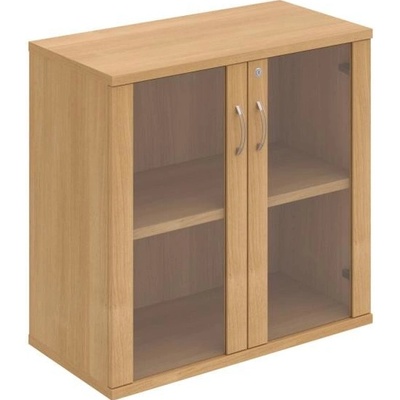 Hobis Policová skriňa Strong, zámok, 80x76,8x40 cm, dub/dub