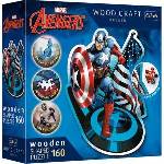 Trefl 160el puzzle wood craft fearless drip
