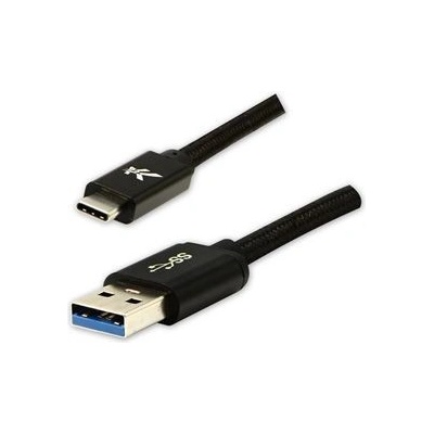 Logo KUAHDTL20BBL USB (3.2 gen 1), USB A M- USB Cm, 2m, černý