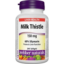 Webber Naturals Pestrec mariánsky 150 mg 240 tabliet