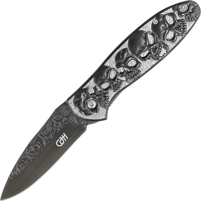 CJH Taschenmesser Totenköpfe