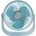 Sentio Настолен вентилатор Light Blue