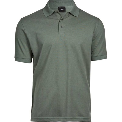 Tee Jays 1405 pánske luxusné elastické polo tričko zelené leaf