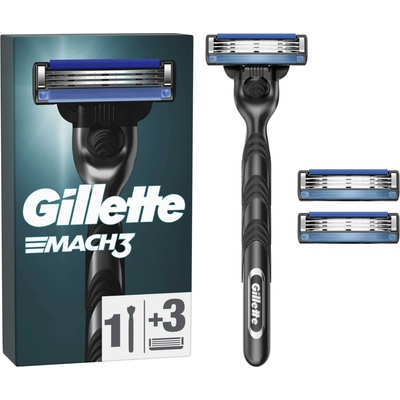 Gillette Mach3 + 23 ks hlavic