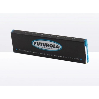 Futurola cigaretové papírky blue + cigaretové filtry 32 ks