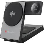 Verbatim Външна батерия Verbatim Charge 'n' Go Qi2 3-в-1 5000 mAh, 15 W безжично, 20 W USB-C, сива (32294)
