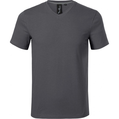 Malfini premium Action V-neck pánské tričko 700 světlý antracit
