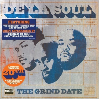 De La Soul - The Grind Date (Limited Edtition) (Splatter Coloured) (Anniversary Edition) (2 LP) (4099964057867)