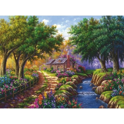 RAVENSBURGER Domek u řeky 1500 dielov
