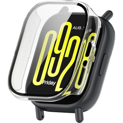 PROTEMIO 96061 PC FULL COVER Plastový kryt so sklom pre Xiaomi Redmi Watch 5 Lite priehľadný