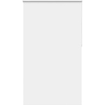 vidaXL Ролкова щора Blackout бял 120x210 см Ширина на плата 116, 6 см (4011964)