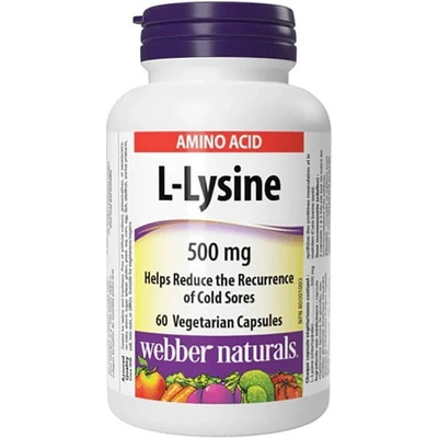 Webber Naturals L Lysine 500 mg 60 tabliet