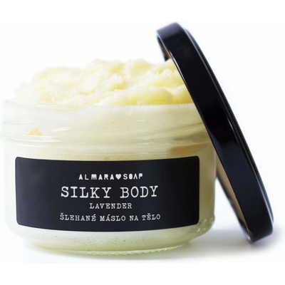 Almara Soap šlehané máslo na tělo Silky Body Lavender 120 g