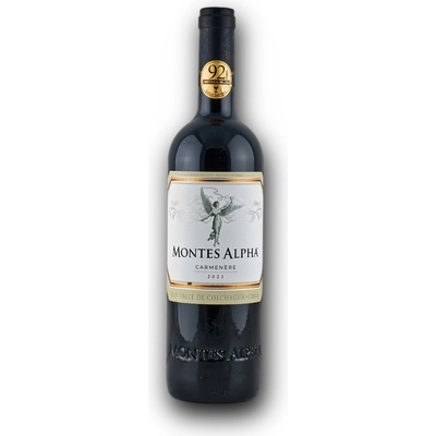 Montes Alpha Carmenère 2021 14,5% 0,75 l (holá láhev)