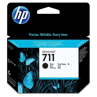 HP 711 / cz133a оригинална мастилница, черен (hp711bkxl)
