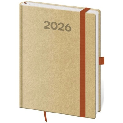 Print Pop B6 týždenný 2026 cappuccino