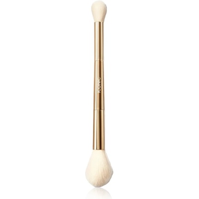 ICONIC London Highlight & Blush Brush двустранна четка за руж и контуриране