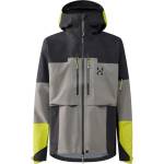 Haglöfs Мъжко водоустойчиво яке Haglöfs Spitz GTX Pro II Jacket Waterproof jacket - Stone Brick / Magnetite (002-3540-0513)