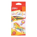 Deli Color Run 12 бр. смесен комплект маслени пастели DEC20200 (DEC20200)