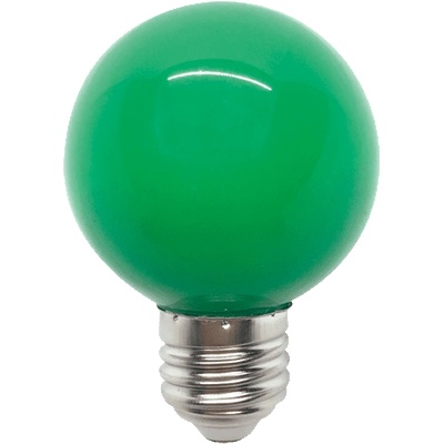 ELMARK Led ЛАМПА globe g45 3w e27 230v ЗЕЛЕНА (99led823)