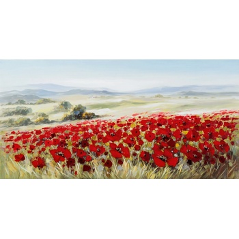 imageLAND АКРИЛНА КАРТИНА landscape with poppies (200974)