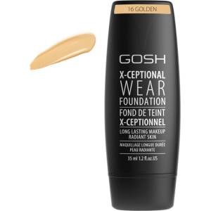Gosh X-Ceptional Wear Foundation 16 golden 35ml фон дьо тен дълготраен