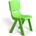 RFG Детски стол RFG Chico, пластмасов, зелен (HY-0529/GREEN)
