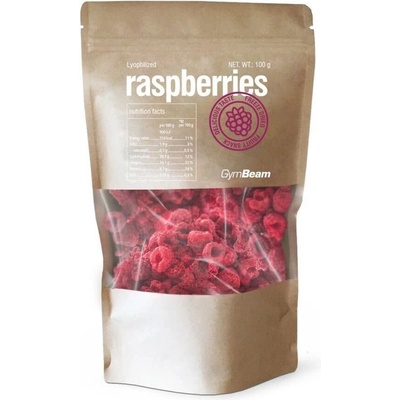 GymBeam Lyofilizované maliny 100 g