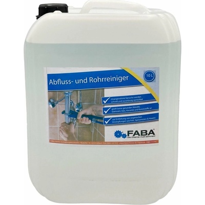 FABA Vysoko účinný čistič odtokov 10 l