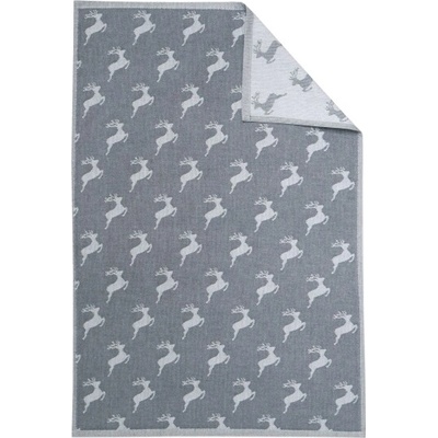 Framsohn HIRSCH ALL OVER 009 50 × 75 cm šedá