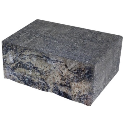DITON Tvárnice Muráno 14/25 koncový 3/4 kámen 330x250x140 mm černo-bílá