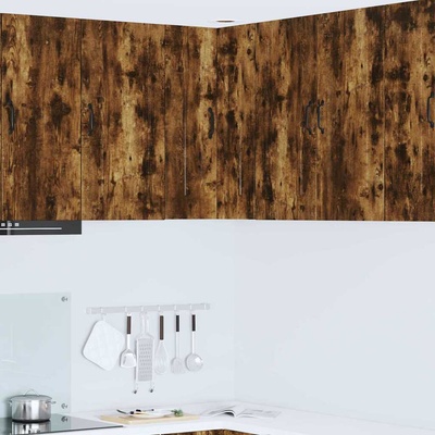 vidaXL Кухненски шкаф Kalmar Димян дъб 57 x 57 x 80 см Инженерно дърво (884729)