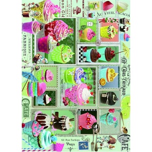 Grafika Art Puzzle - Puzzle Cupcakes - 500 piese
