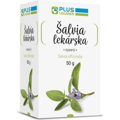 Plus Lekáreň šalvěj lékařská 50 g čaj