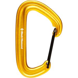 Black Diamond Карабинер с щифт Black diamond Litewire Carabiner Snapgate carabiner - Yellow - размер One Size (321-0229-0911)