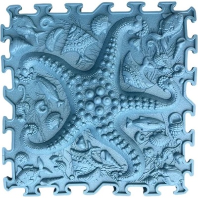 OrtoNature Masážna ortopedická podložka Hviezdice tvrdá Modrá