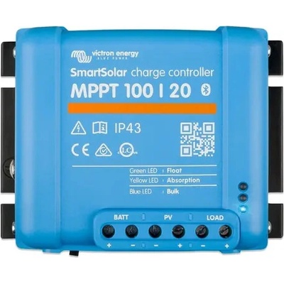 Victron solárny regulátor SmartSolar 100/20 MPPT 20A 100V Bluetooth VE.Direct SCC110020160R