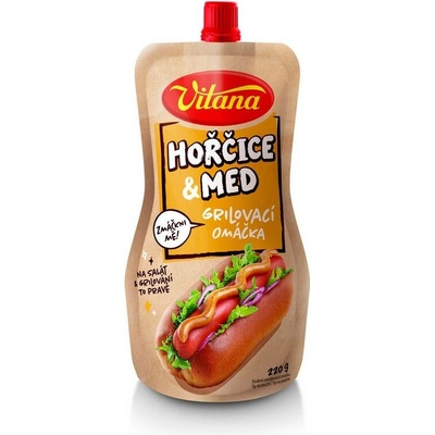 Vitana Omáčka Hořčice Med 220 g