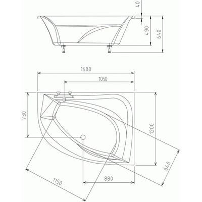 Polysan TANYA 160 x 120 cm 66119