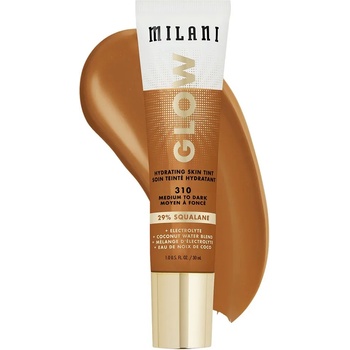 Milani Glow Hydrating Skin Tint Medium to Dark Оцветен крем 30ml
