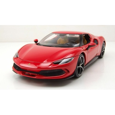 Bburago Ferrari 296 GTB Červená 1:18