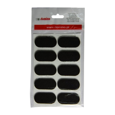 DOMINO - Filcová podložka U Filc 20x44 -10ks hnědá – Zbozi.Blesk.cz