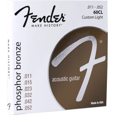 Fender Phosphor Bronze Acoustic Guitar Strings 11-50